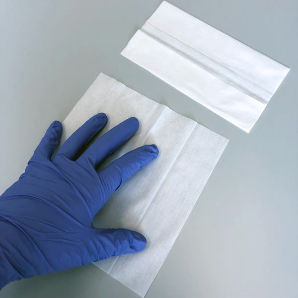Polycellulose cleanroom wipes